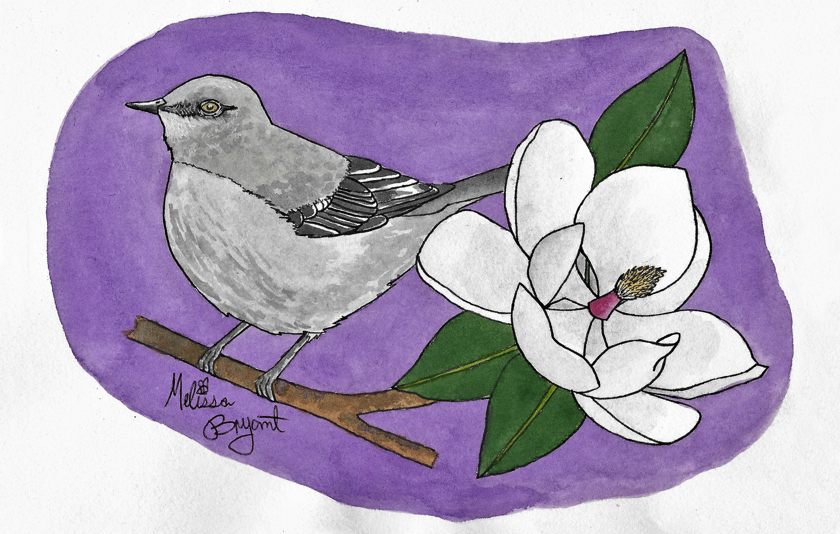 Mississippi State Bird and Flower